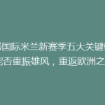 揭秘国际米兰新赛季五大关键转会：能否重振雄风，重返欧洲之巅？