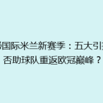 揭秘国际米兰新赛季：五大引援能否助球队重返欧冠巅峰？