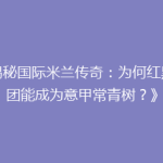 《揭秘国际米兰传奇：为何红黑军团能成为意甲常青树？》